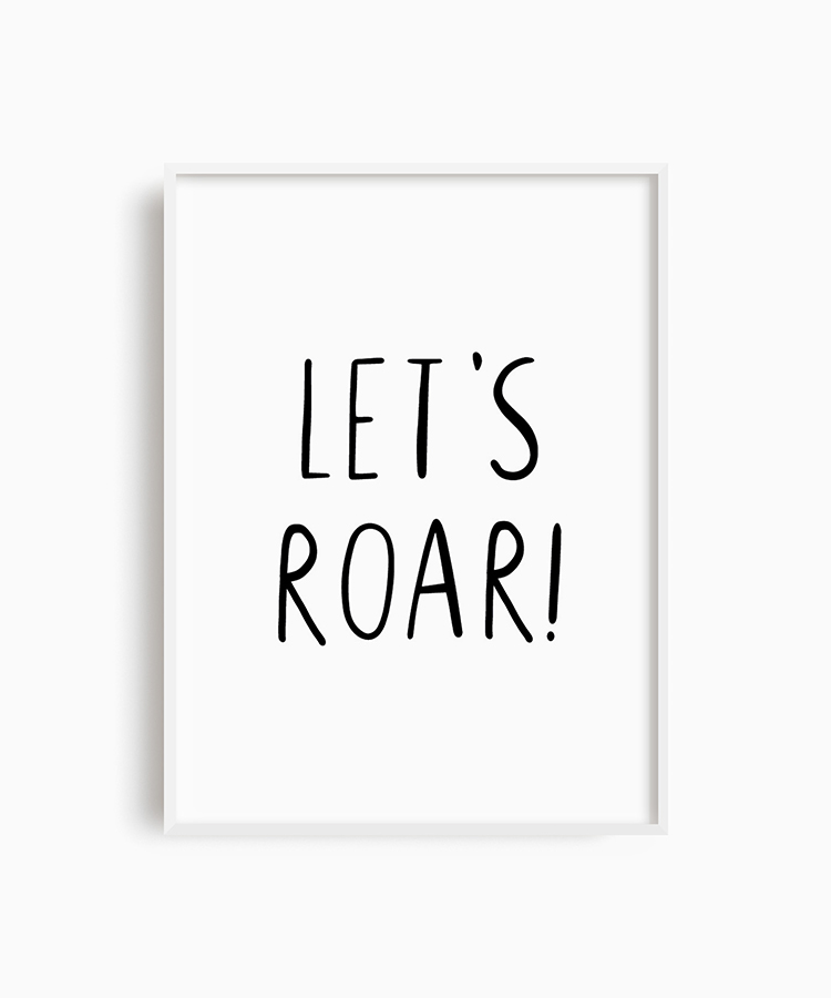 Let's Roar Poster