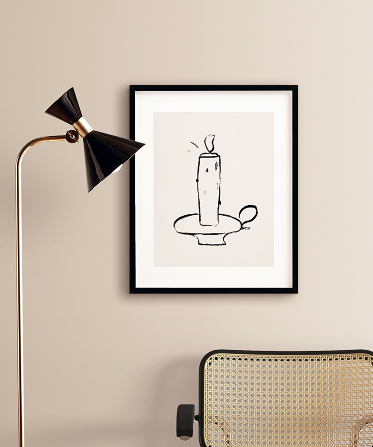 Candle Poster