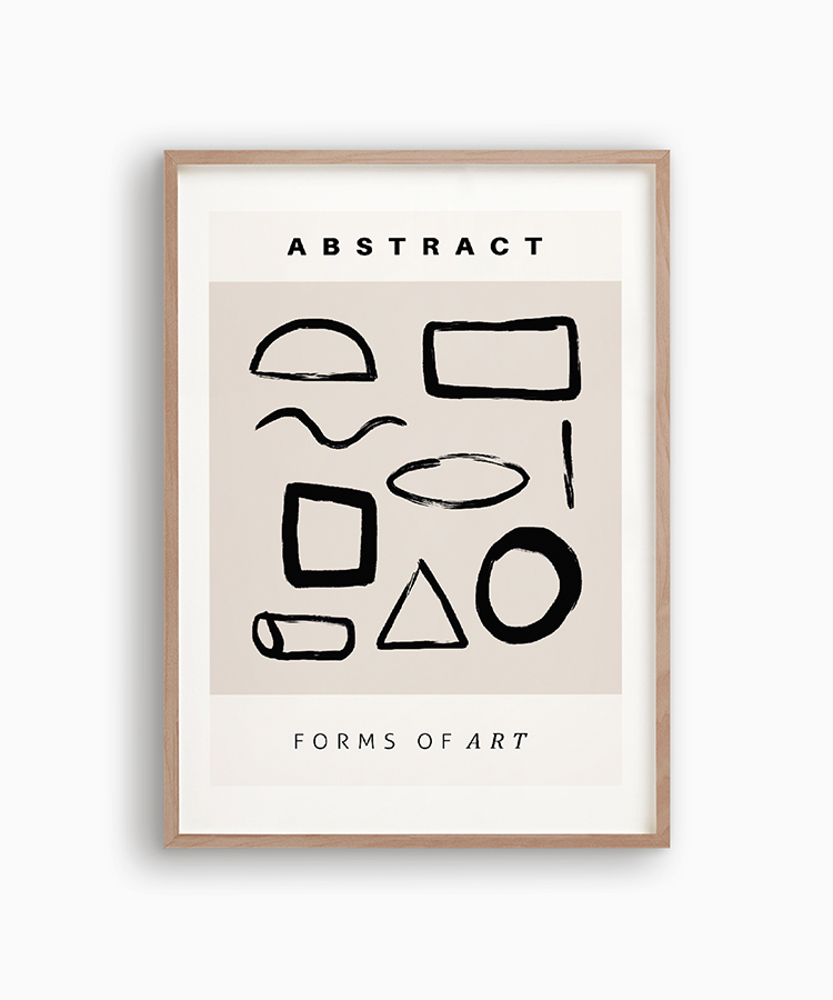 Forms of Art Poster