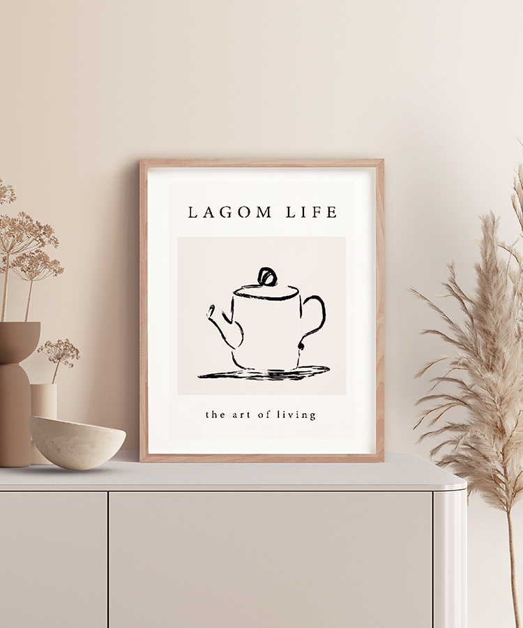 Lagom Life No.2 Poster
